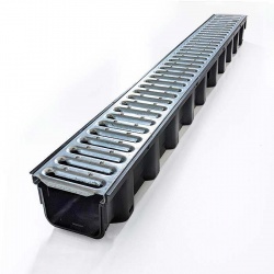 Deks A15 Channel x 1m Galv Grate