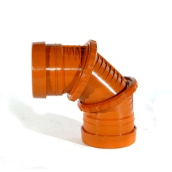 110mm 0-90 Double Socket Adjustable Bend