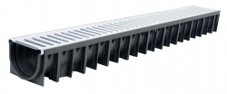 Deck-Drain x 1m Galvanised Grate