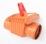 110mm Backwater Valve Single Flap - Capricorn